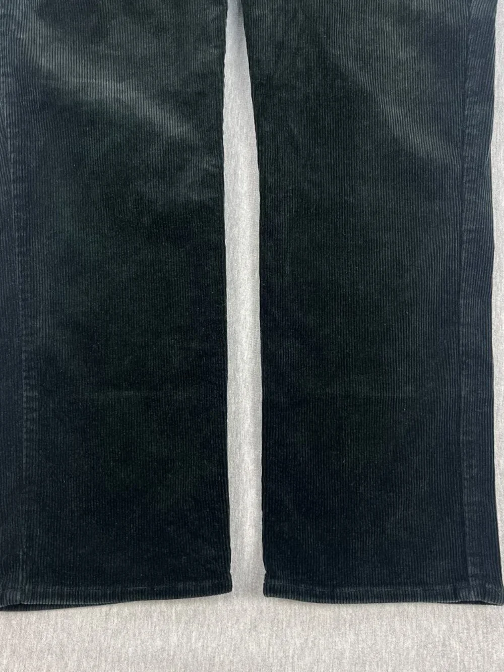 Vintage Polo Ralph Lauren Corduroy Pants Mens 34R (34x31) Black Wide Wale NICE